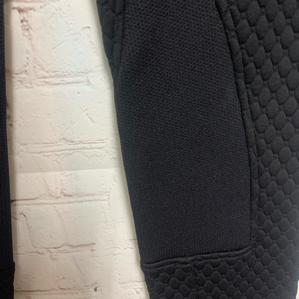NEW Indies Erwann Black Quilted Pants with Zipper Details Size M - Picture 8 of 11